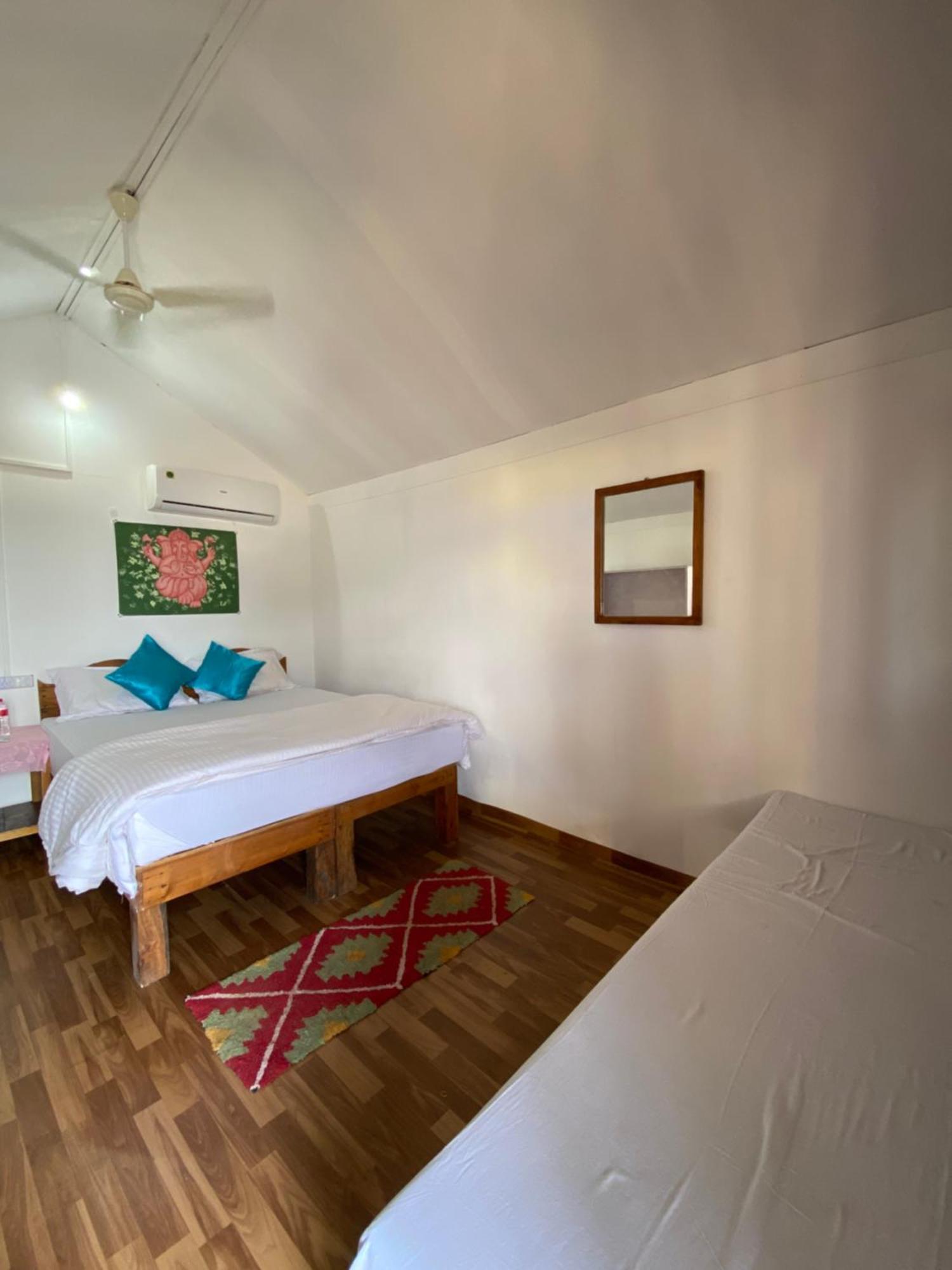 Omkar Beach Bungalow Agonda Eksteriør billede